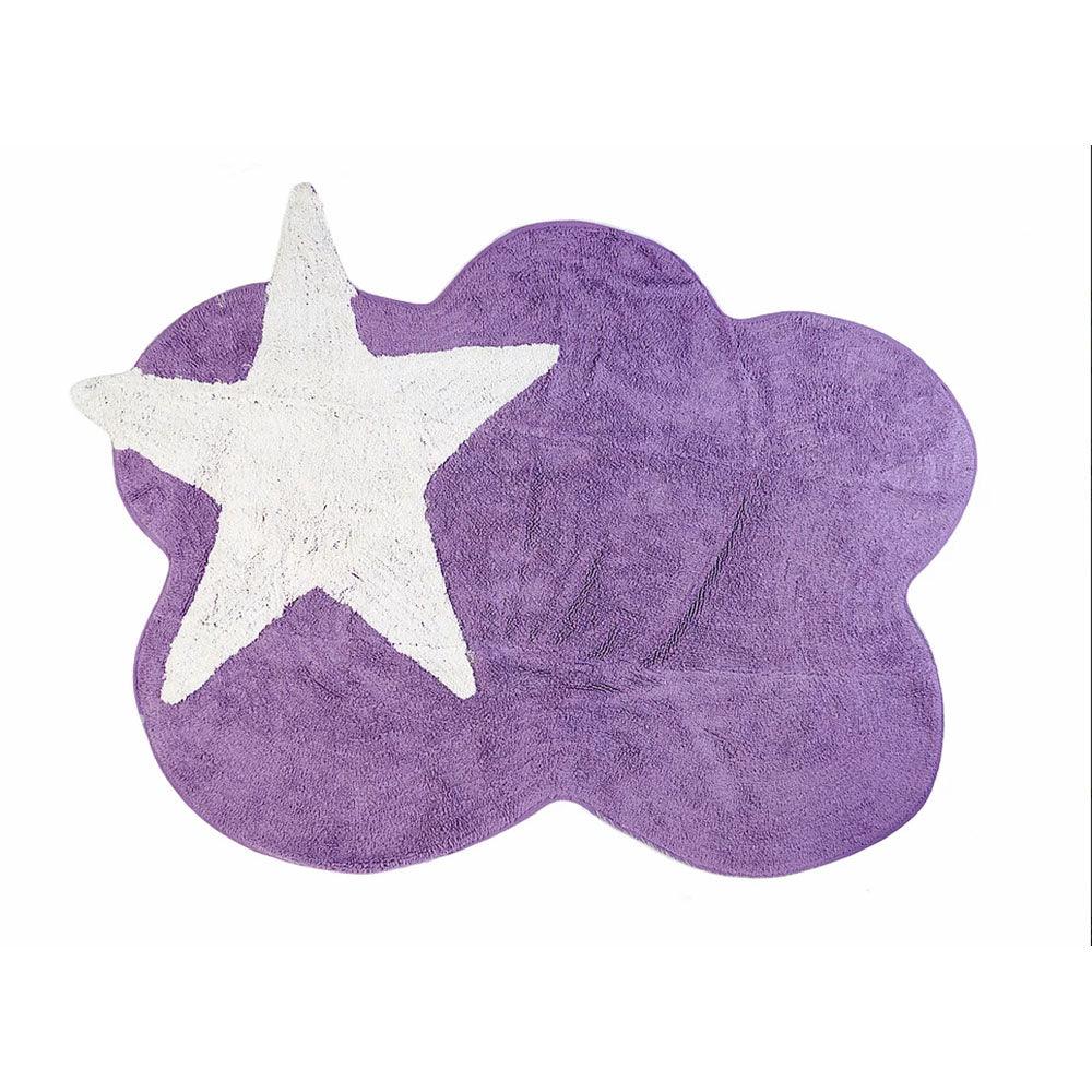 Alfombra Dormitorio Infantil Mimosa Lila - Nanetes #